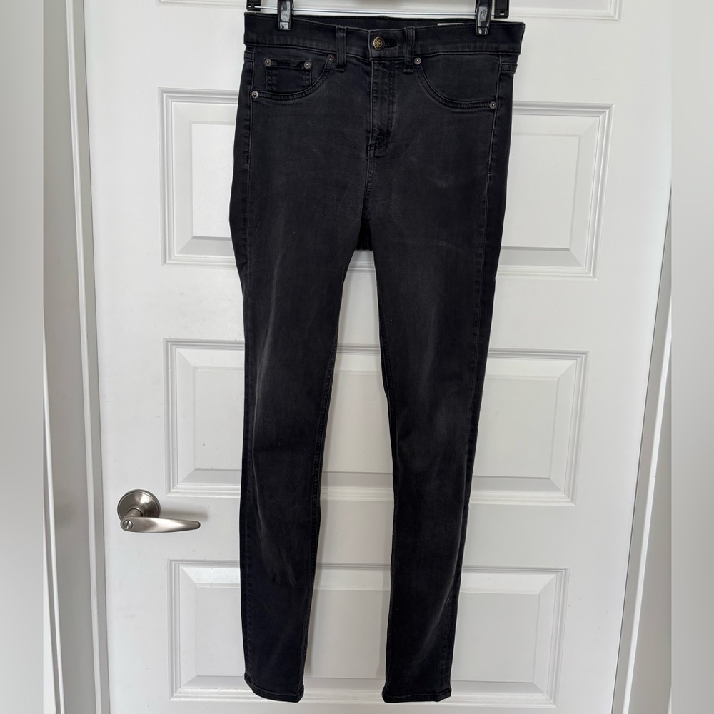 rag & bone Black Skinny Jeans